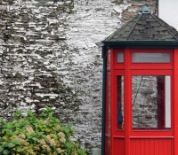 Red Telephone Booth Arrowtown New Zealand