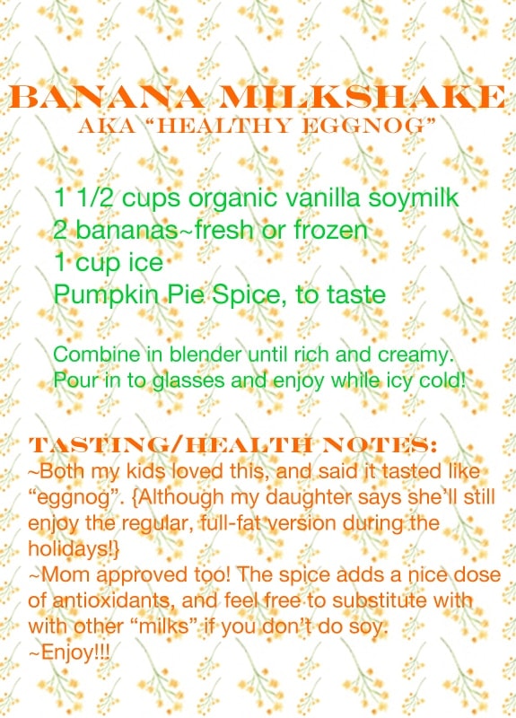 Banana Milkshake