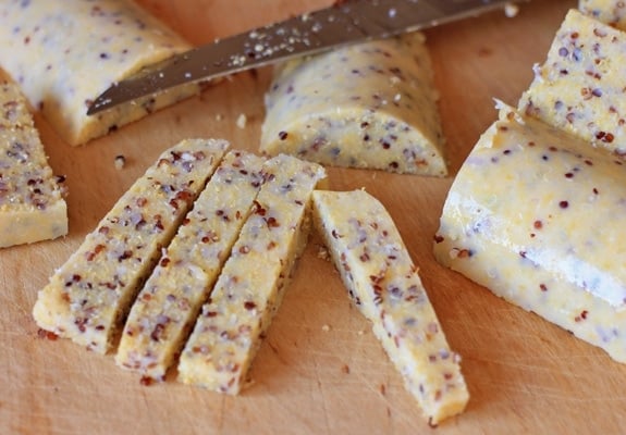 polentafriesblog5 quinoa polenta slices