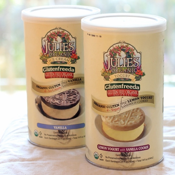 wmpjuly154 Julie's Organic Ice Cream Sandwiches