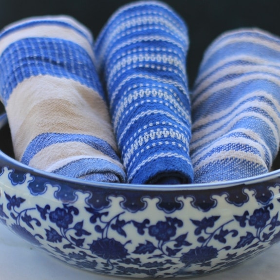 blue-striped-dishtowels.jpeg blue striped dishtowels