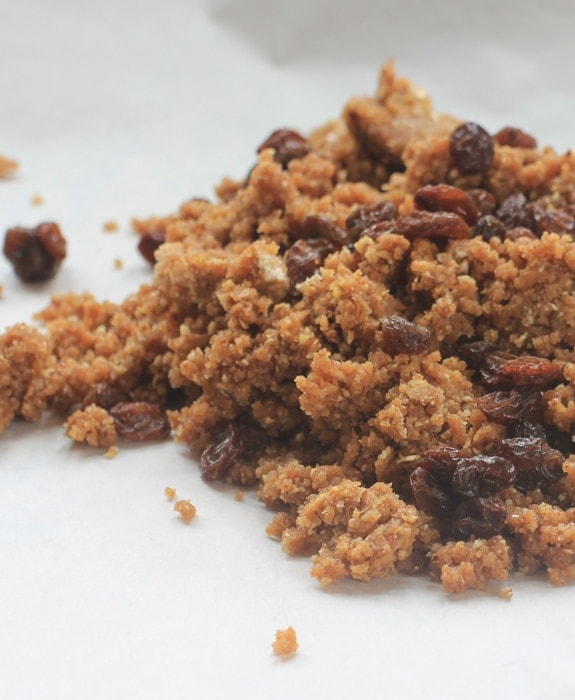 Cinnamon Raisin Pecan Oatmeal Cookie Dough Bites