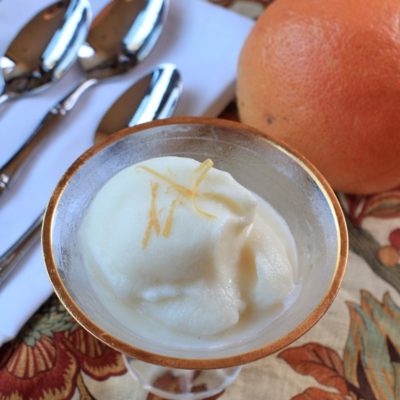 grapefruit sherbet