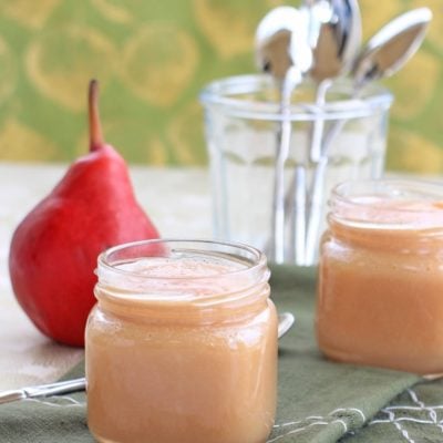 orange ginger pear sauce