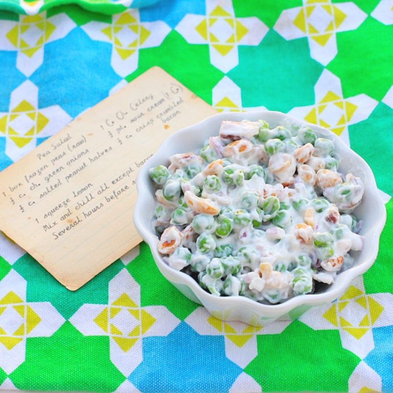 Cold Green Pea Salad