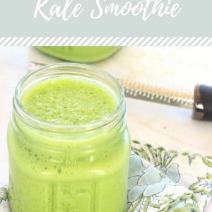 Pineapple Ginger Kale Smoothie