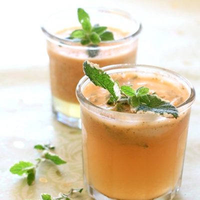 Cantaloupe Mint Sparkler