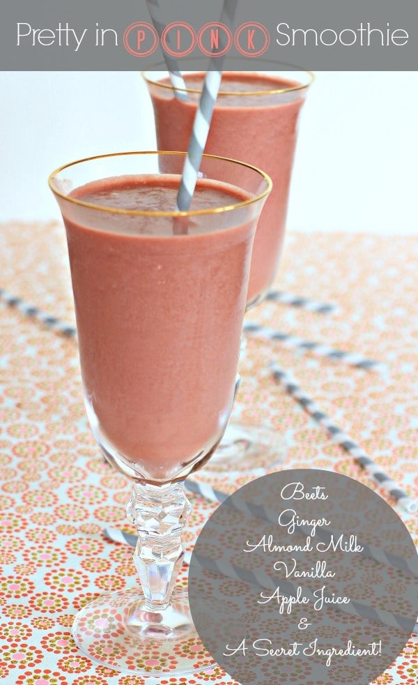 Pretty In Pink Smoothie // The Spicy RD