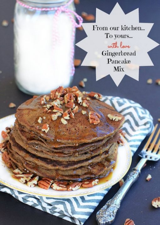 Fluffy Gingerbread Pancakes & Pancake Mix (GlutenFree) The Spicy RD