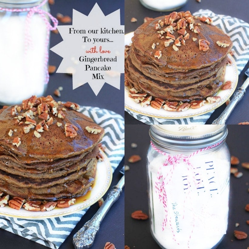 Gluten Free Gingerbread Pancakes