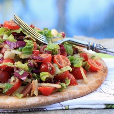 Farmers Market BLT & Avocado Pizza Salad
