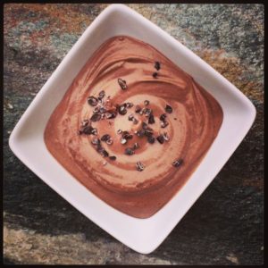 {Almost} Raw Chocolate Pudding