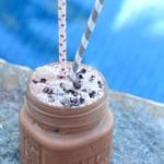 Chocolate Coconut Strawberry Smoothie