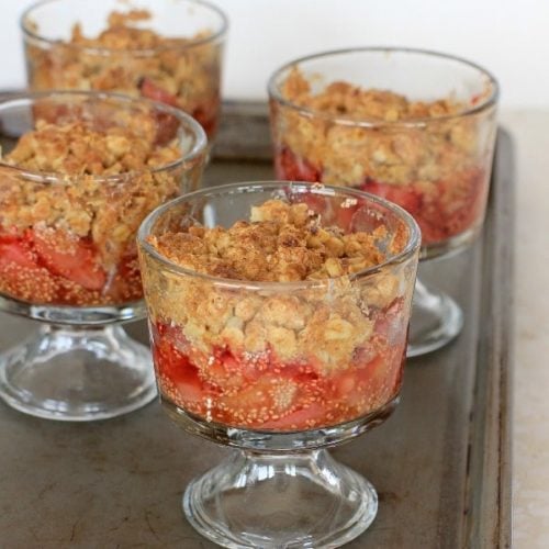 Strawberry Rhubarb Crisp