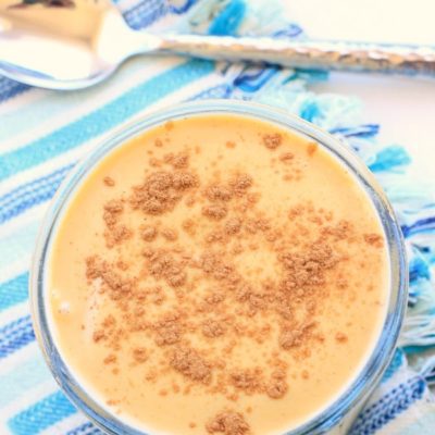 Nutter Butter Butterscotch Pudding High Protein Smoothie