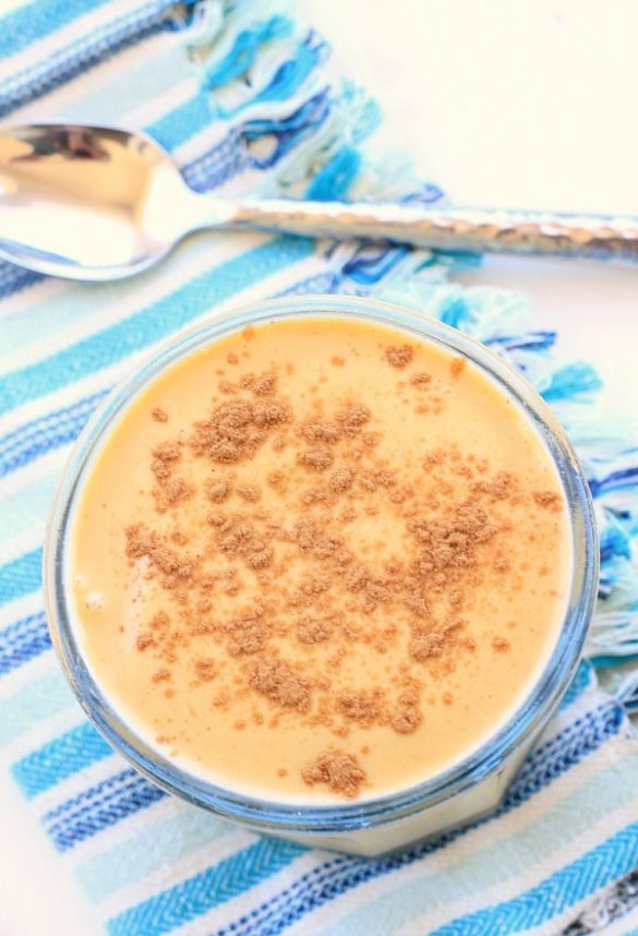 Nutter Butter Butterscotch Pudding High Protein Smoothie