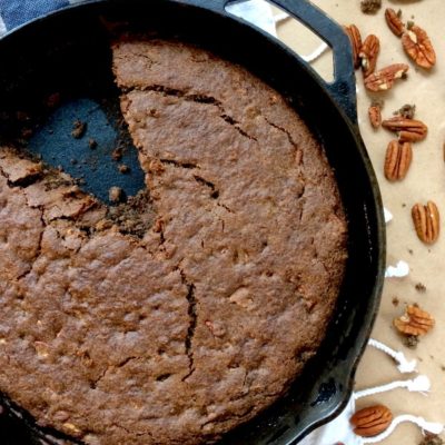 Skillet Buckwheat Banana Bread