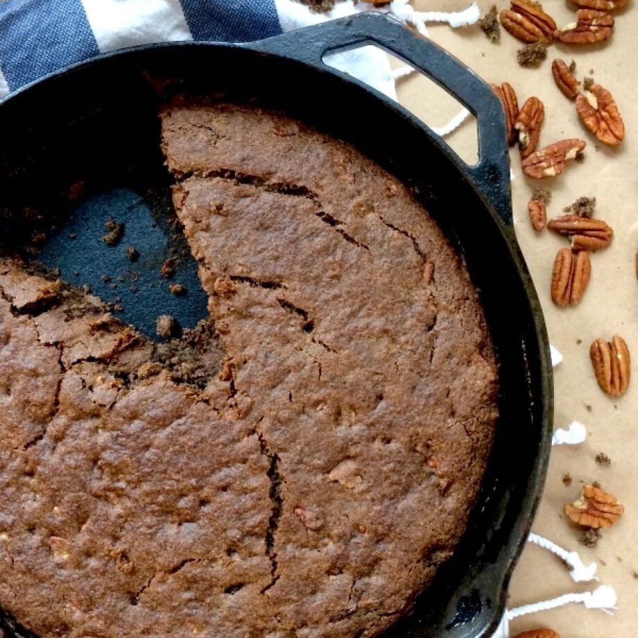 Quick and Easy Skillet Buckwheat Banana Bread