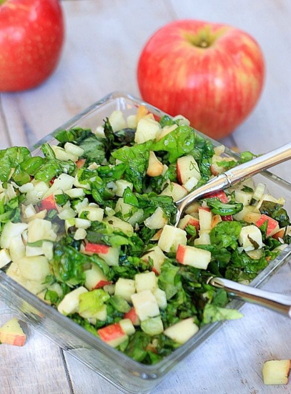 fall salads with apples