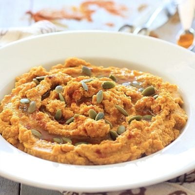 Savory Spiced Pumpkin Hummus