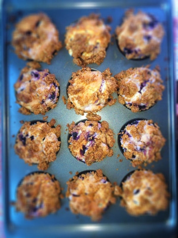 Gluten-Free Lemon Blueberry Muffins