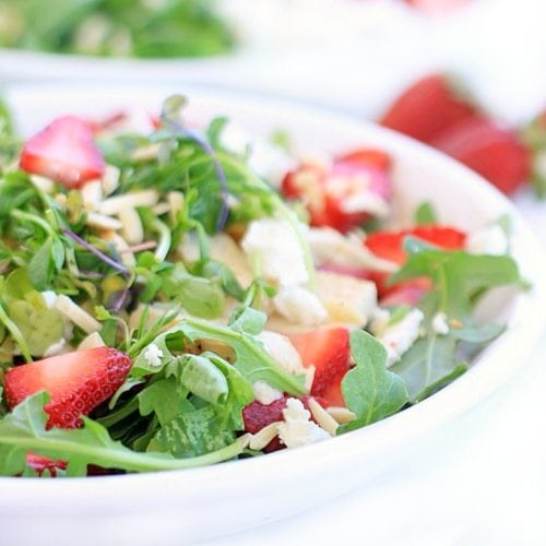 Strawberry Arugula Salad