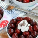 Healthy enough to eat for breakfast, and decadent enough to eat for dessert! Coconut Chocolate Cherry Macadamia Nut Mini Pies {raw, vegan, gluten-free, grain-free, paleo}