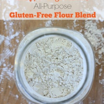 Easy, 3-Ingredient All-Purpose Gluten-Free Flour Blend || The Spicy RD
