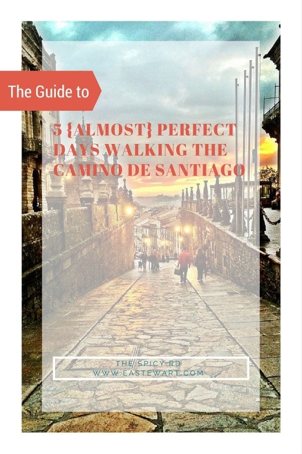 The guide to 5 Almost Perfect Days Walking the Camino de Santiago || The Spicy RD