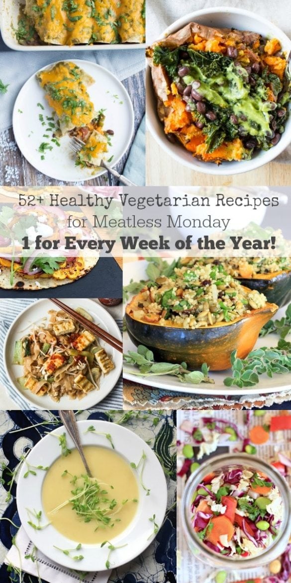 52+ Gluten Free Vegetarian Recipes for Meatless Monday