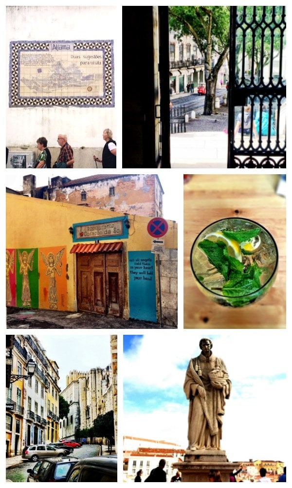 The Alfama is the oldest district in Lisbon, and is a delightful place to wander the narrow streets, take in gorgeous vies across the Tejo Estuary, and do some shopping or grab a bite to eat. | Portugal Travel