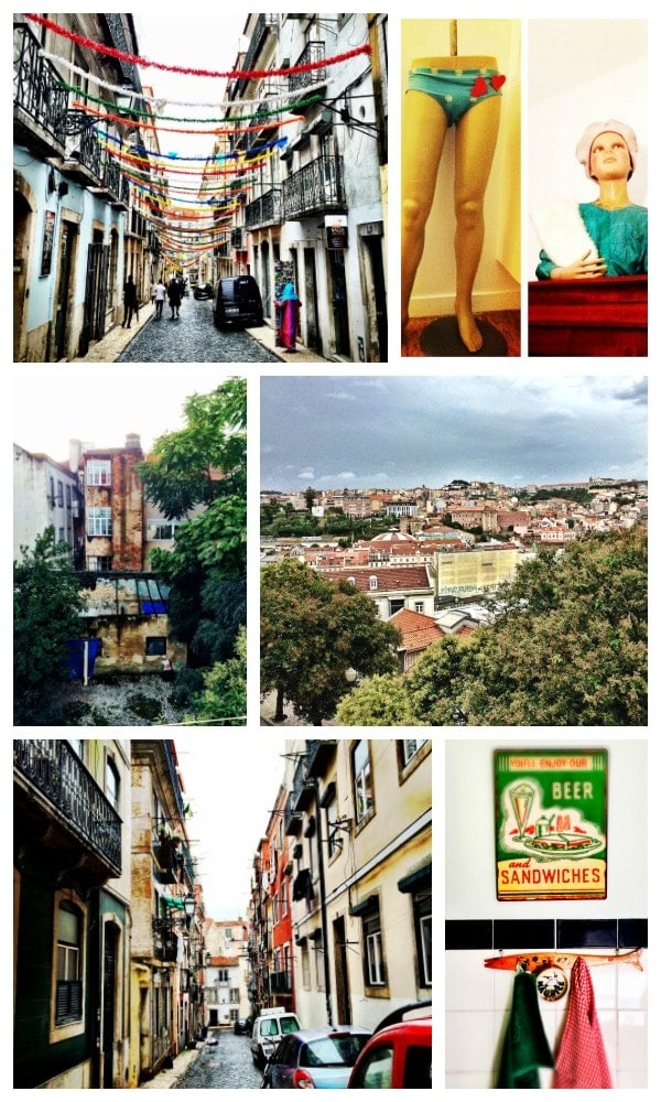 The Barrio Alto is a fun place to stay when your visiting Lisbon. Rent a funky apartment through Airbnb, and stroll through the alleyways for drinks and dinner.