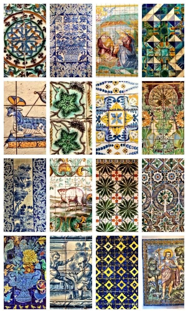 If you're a tile lover, the National Tile Museum { Museu Nacional do Azulejo } in Lisbon, is a must see. In addition to the exquisite collection of 1300+ tiles dating from the 15th century to present day, you can enjoy strolling through the museum building, a 16th century convent, and have a lovely lunch in the courtyard. | Portugal Travel