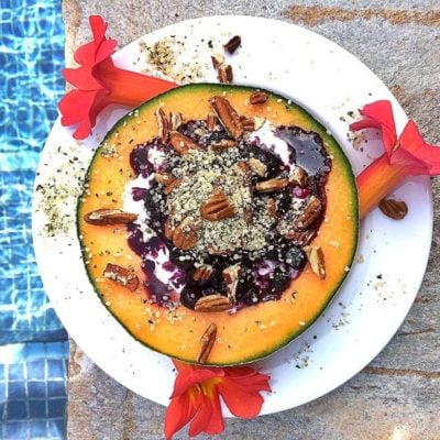 Cantaloupe Breakfast Bowl