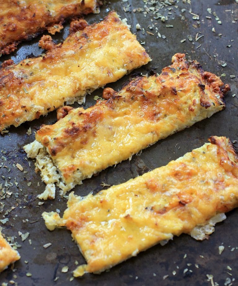 The Best Ever Healthy Cauliflower Cheese Bread