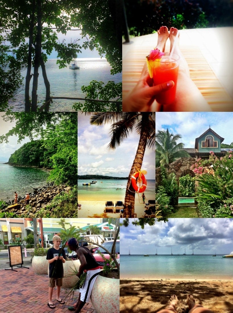 St Lucia is a fabulous destination for fun and adventure, but it's also a beautiful place to chill out and relax with family and friends! | Caribbean Travel