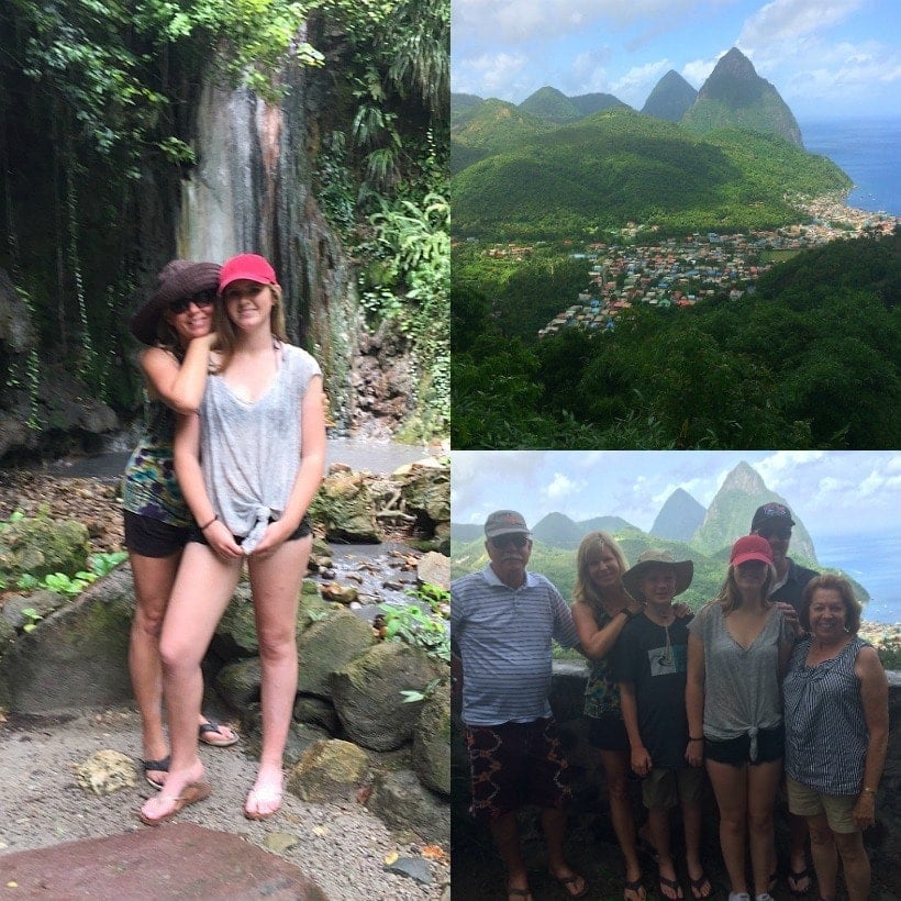 When in St Lucia, make sure to take in a view of The Pitons and enjoy a delicious Caribbean style meal at The Beacon restaurant.