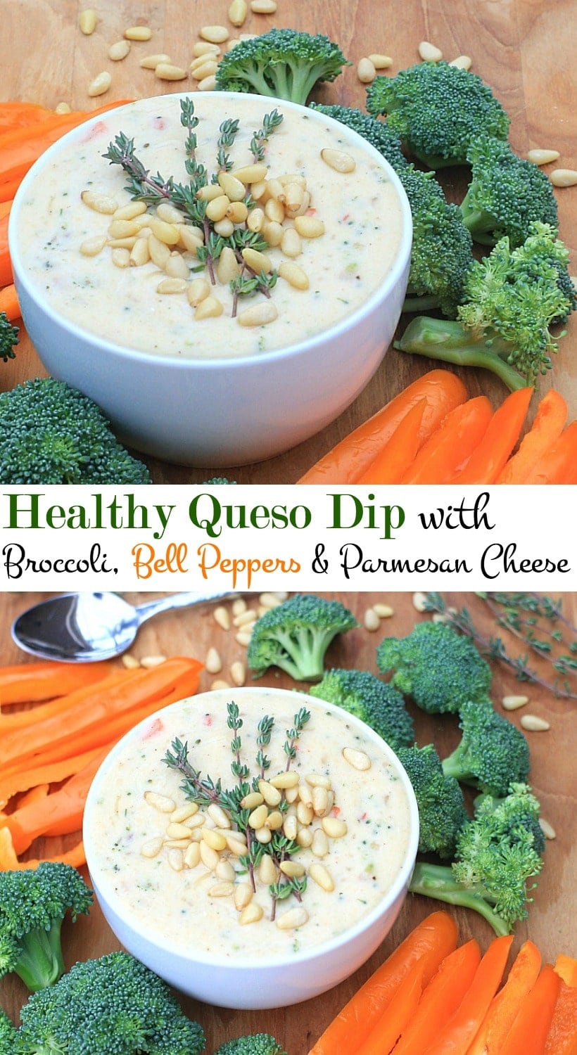Healthy Queso Dip w/ Parmesan Cheese + The Scoop on A2 Milk