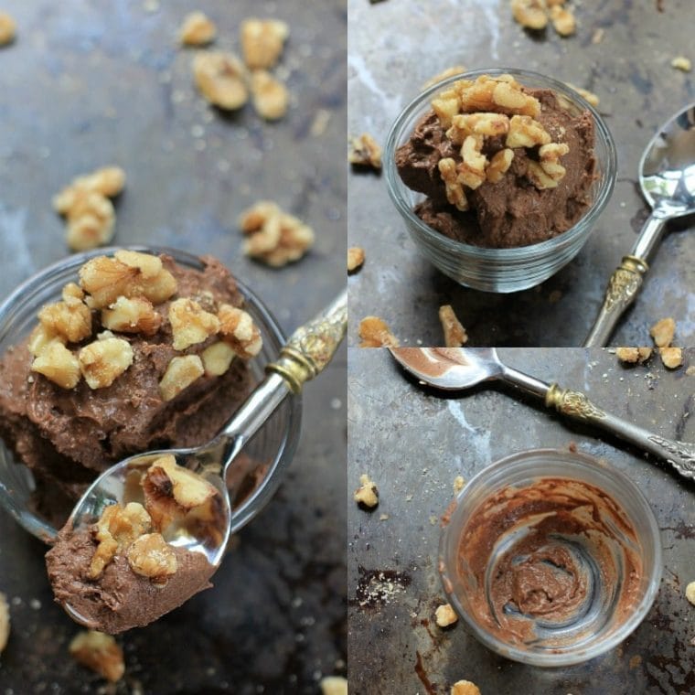 A healthy treat! Chocolate Cheesecake Cookie Dough | Made with only 5 ingredients, this no-bake edible cookie dough will satisfy ALL your chocolate cravings! Get the grain free, low FDMAP option recipe + more healthy gluten free recipes at The Spicy RD