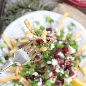 healthy loaded fries