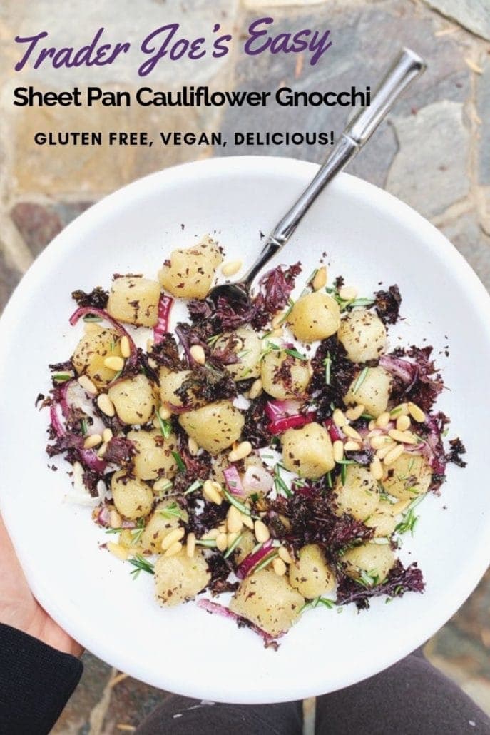 GENIUS Trader Joe's Cauliflower Gnocchi w/ Crispy Kale EA Stewart