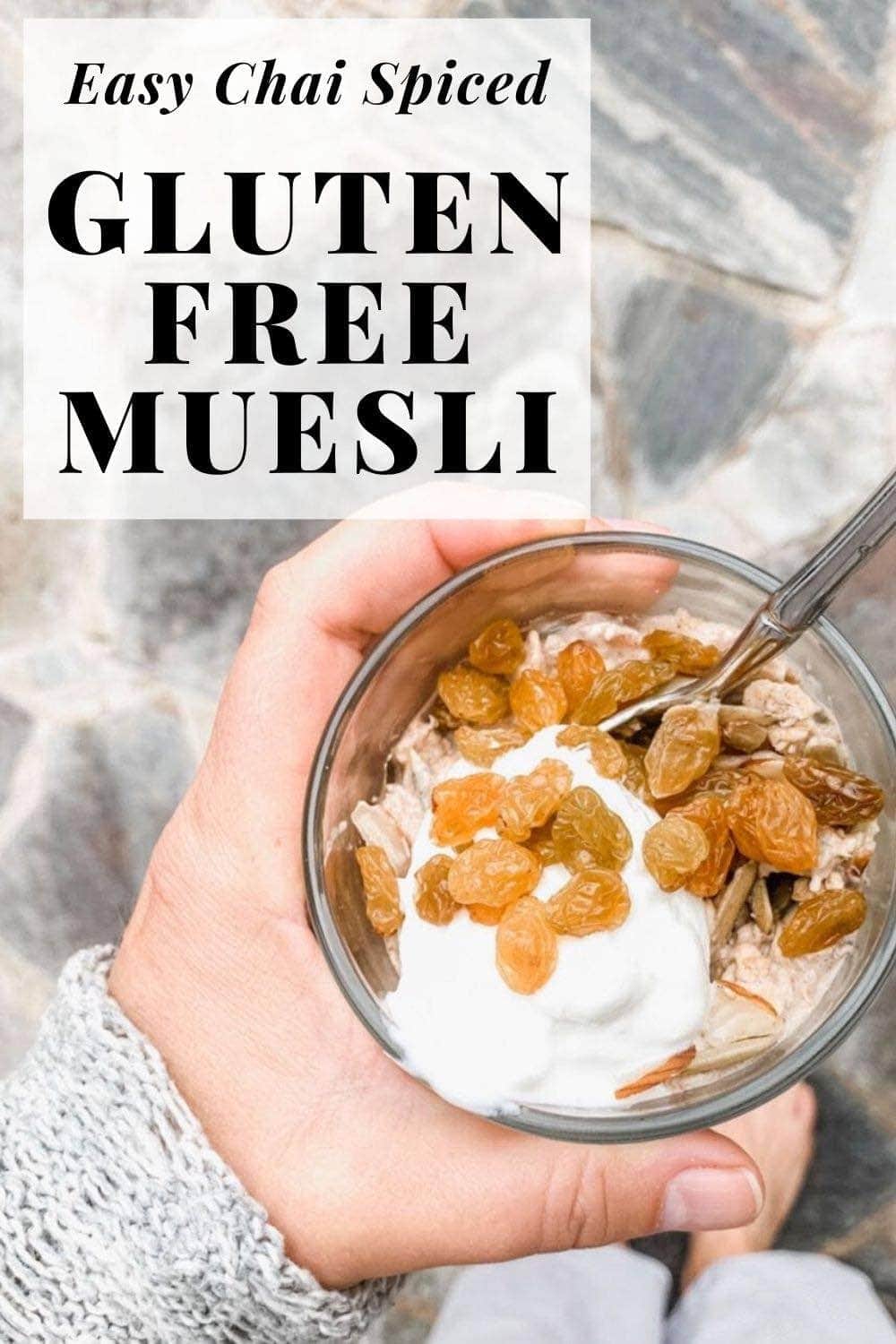 Chai Spice Gluten Free Muesli w/ Almonds & Pumpkin Seeds EA Stewart