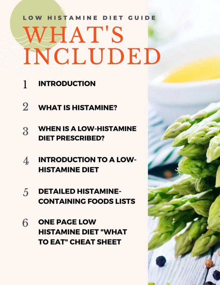 Low Histamine Diet Recipes & Guidebook EA Stewart, MBA, RDN