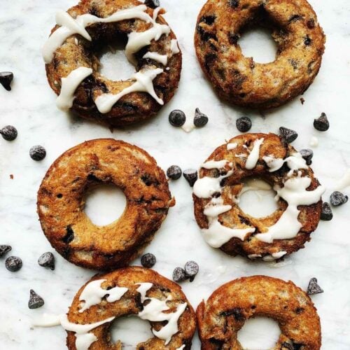 Healthy Banana Doughnuts (GlutenFree, Vegan) EA Stewart, The Spicy RD