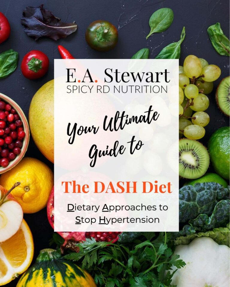 DASH Diet Printable & Meal Plan PDF to Lower Blood Pressure
