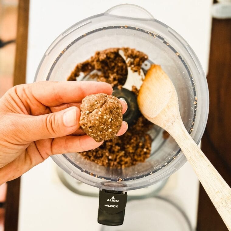 Oatmeal Cookie Dough Bites. No Bake, Healthy, Delicious!
